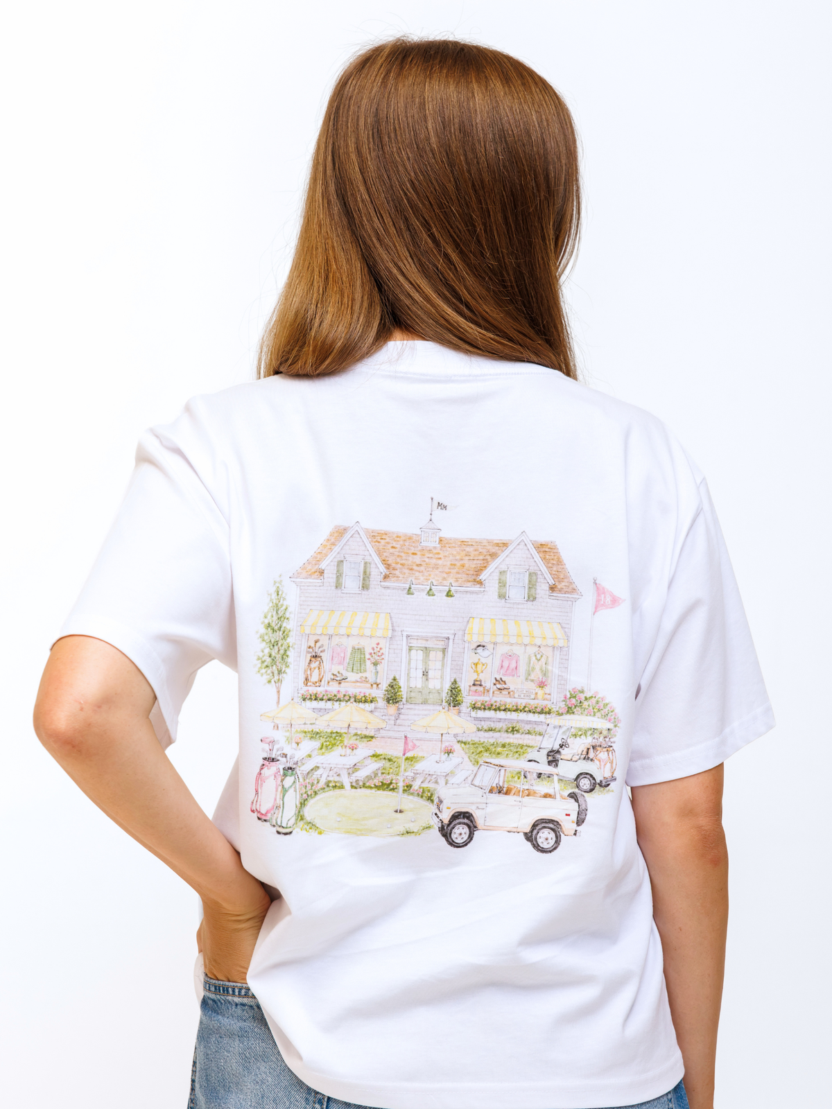 Clubhouse Watercolor T-Shirt